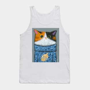 Dreidel Sweater Tank Top